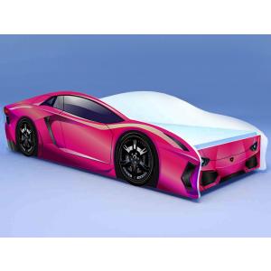 Кровать Машина Ламбо розовая Кровать Машина Ламбо розовая