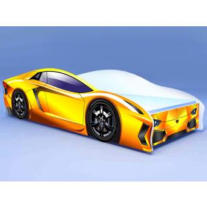 Кровать Машина Ламбо желтая Кровать Машина Ламбо желтая